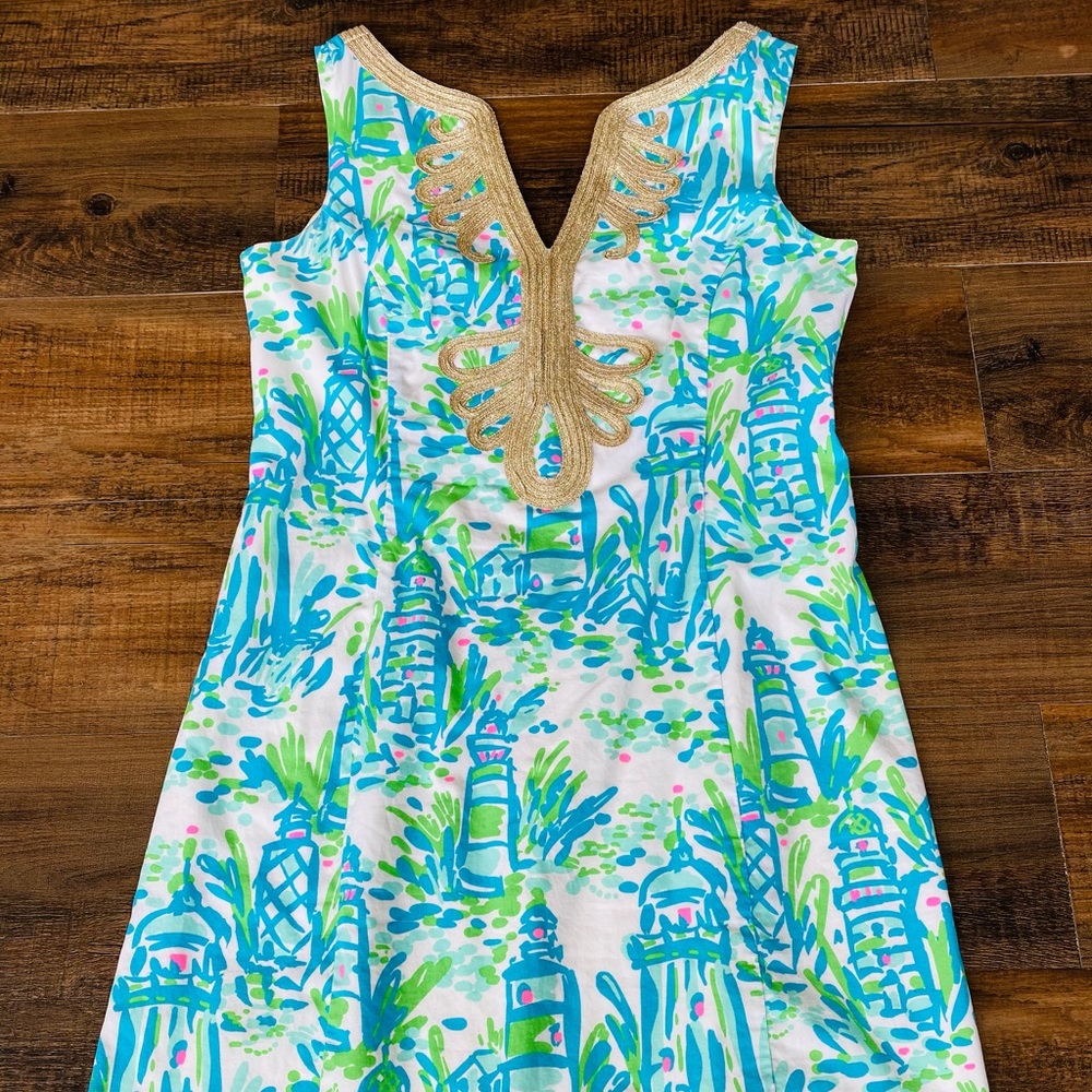 Lilly Pulitzer High Beams Shift Dress
